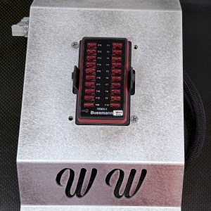 20 Circuit Bussman 15303-1 Fusebox wired with mount